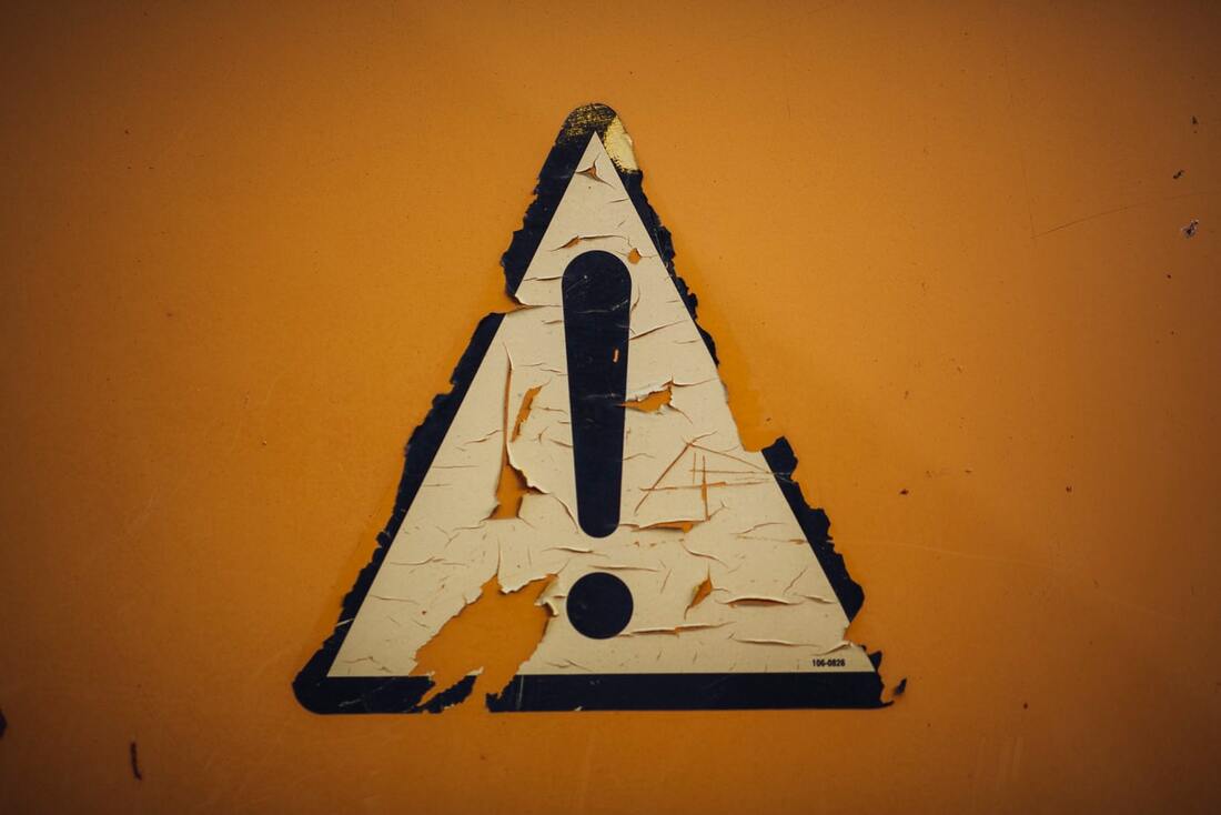 Exclamation mark sign
